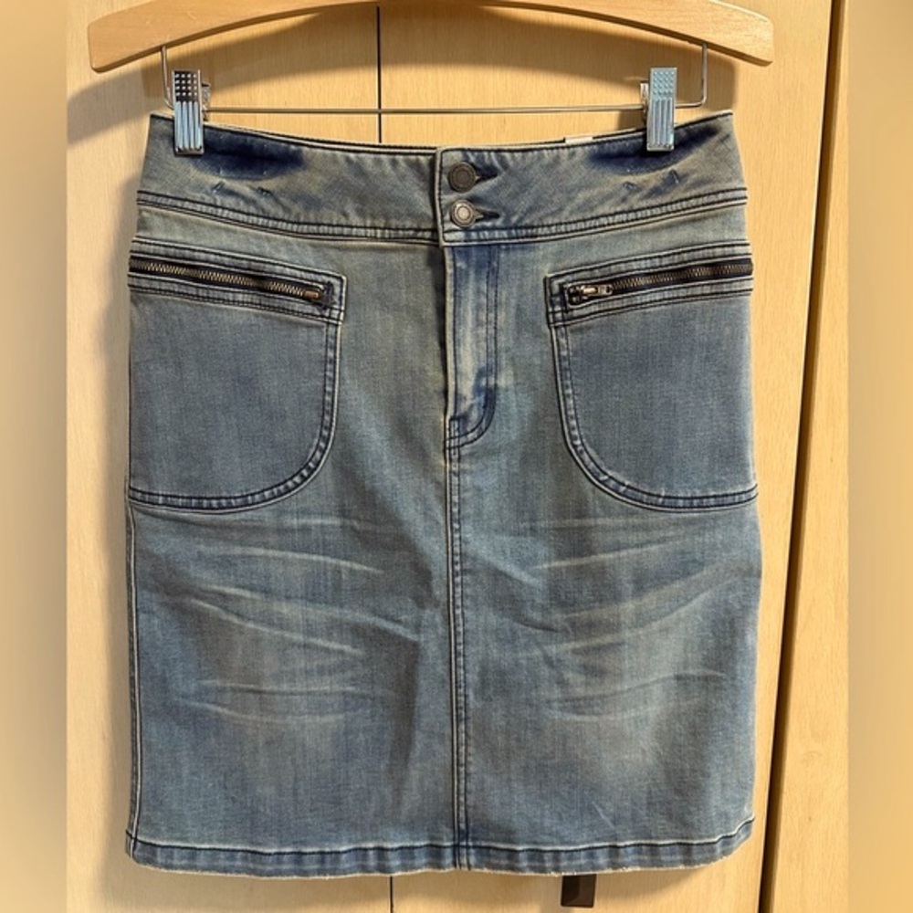 🔴 PrAna Broadway Denim Skirt - NWT